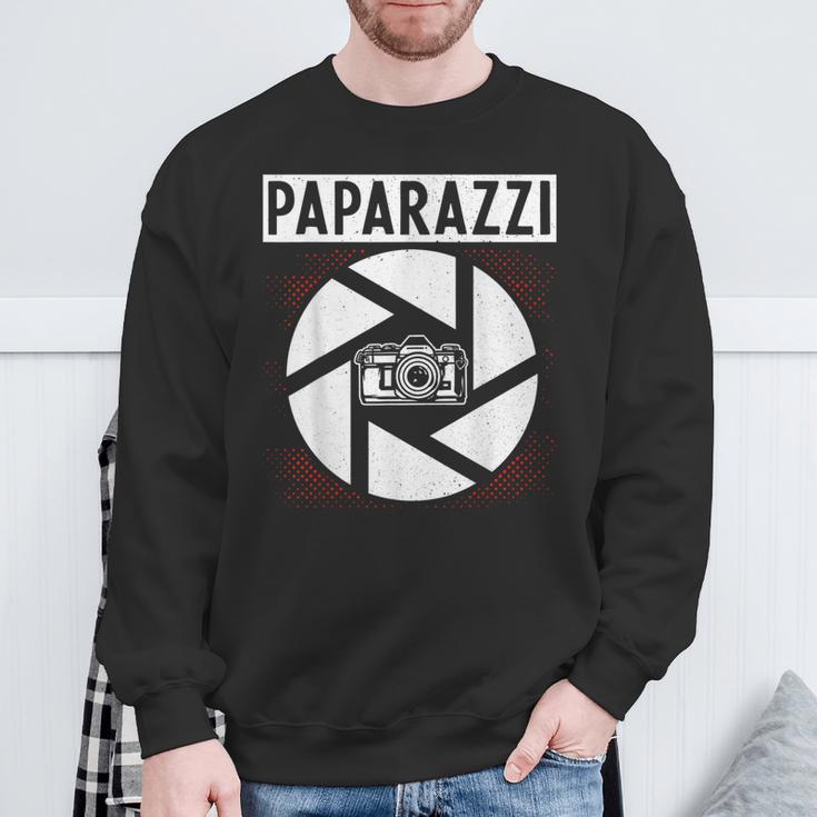 Photography Camera Lens Retro Paparazzi Sweatshirt Geschenke für alte Männer