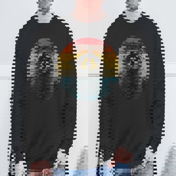 Raccoon Sweatshirt - Cozy Unisex Woodland Animal Theme Gifts for Old Men
