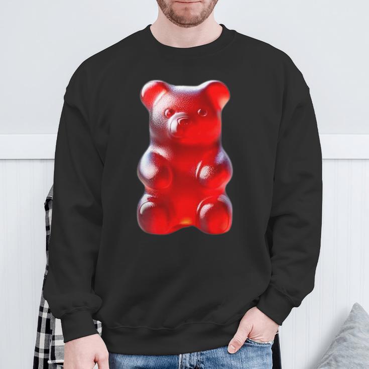 Red Gummy Bear Sweatshirt Geschenke für alte Männer