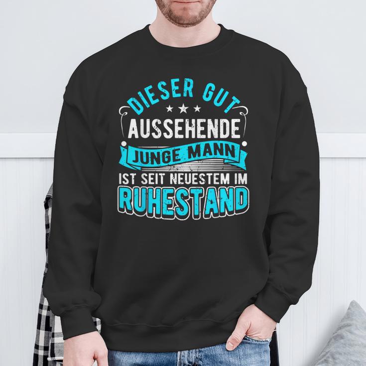 Retirement With Retirement Entry Man Pensionary & Pensionary Sweatshirt Geschenke für alte Männer