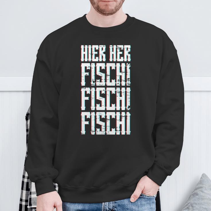 Retro Here Here Fischi Fischi Fischi Sweatshirt Geschenke für alte Männer