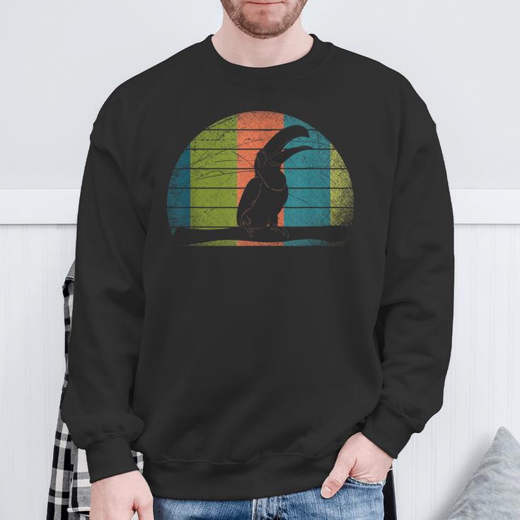 Retro Toucan Sweatshirt Geschenke für alte Männer