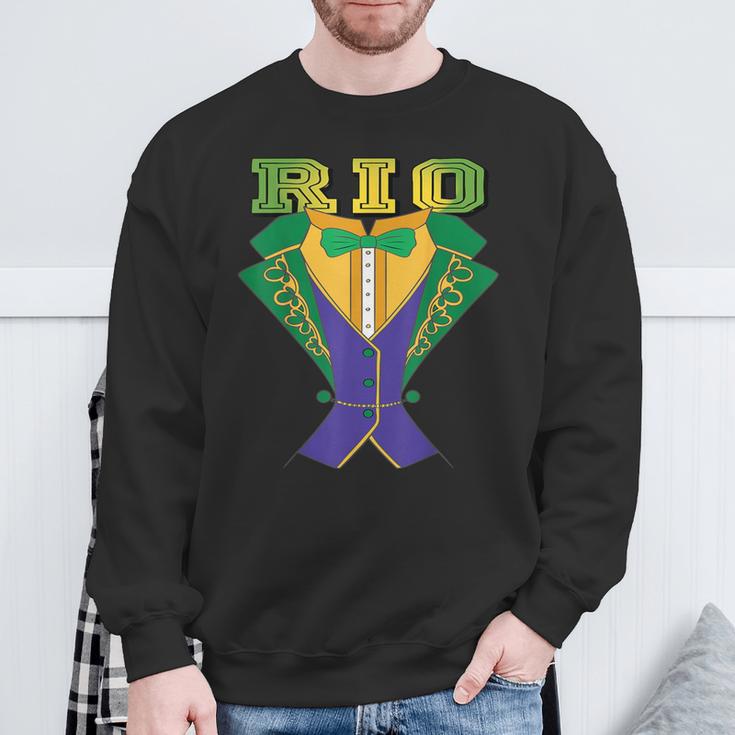 Rio Carnival Costume Brazil Rio De Janeiro Souvenir Sweatshirt Geschenke für alte Männer