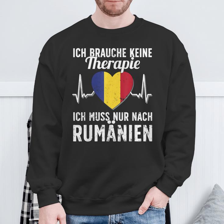 Rumänische Flagge I Rumänien Urlaub I Rumänien Sweatshirt Geschenke für alte Männer