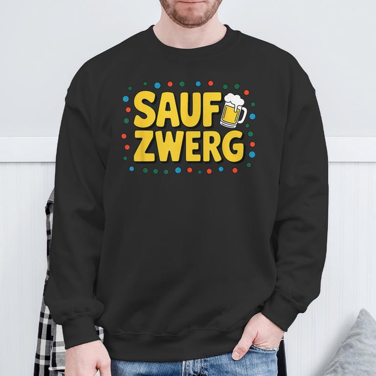 Saufzwerg Carnival Sweatshirt Geschenke für alte Männer