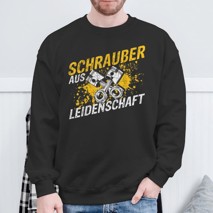 Screwdriver From Passion Mechanic Screwdriver Sweatshirt Geschenke für alte Männer