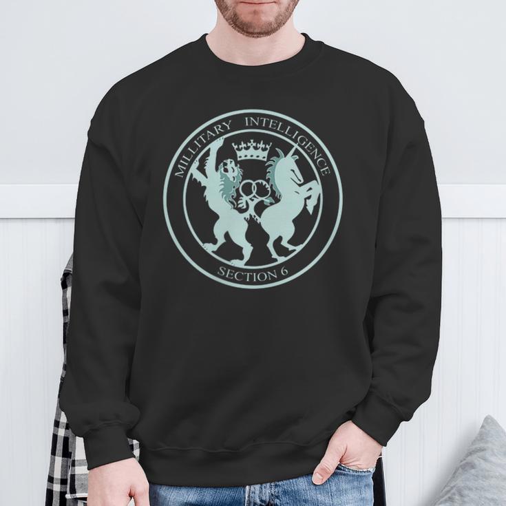 Secret Intelligence Service Sis Mi6 Sweatshirt Geschenke für alte Männer