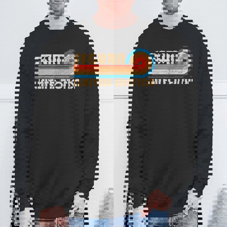 Segura Surname Retrointage 80S 90S Birthday Reunion Sweater e Cadeaux pour les vieillards