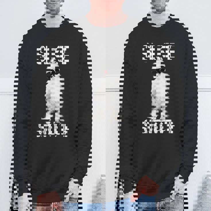 Silkie Chicken Silky Smooth Sweatshirt Gifts for Old Men