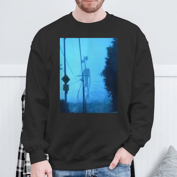 Siren Head Siren Head Creepypasta Horror Sweatshirt Geschenke für alte Männer