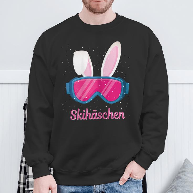 Skihaserl Ski Skihäschen Apres Ski Skiing Sweatshirt Geschenke für alte Männer