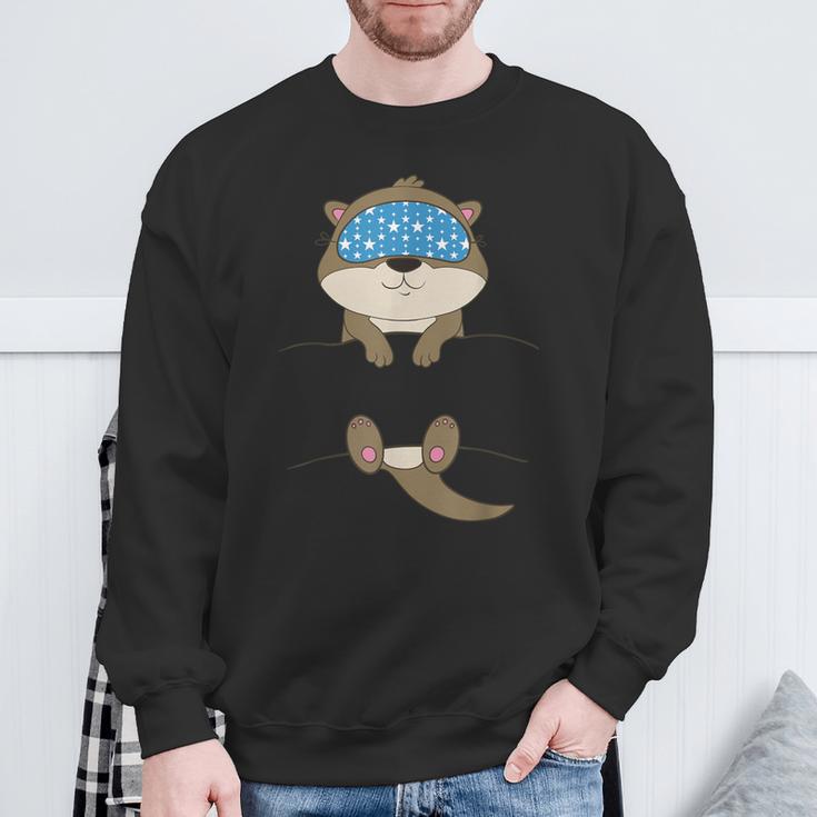 Sleeping Otter Official Otter Sleep Sweatshirt Geschenke für alte Männer