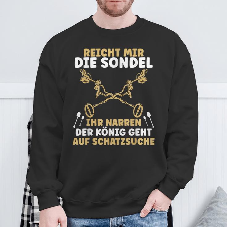 Sondel King Metal Detector Probe Sundler S Sweatshirt Geschenke für alte Männer