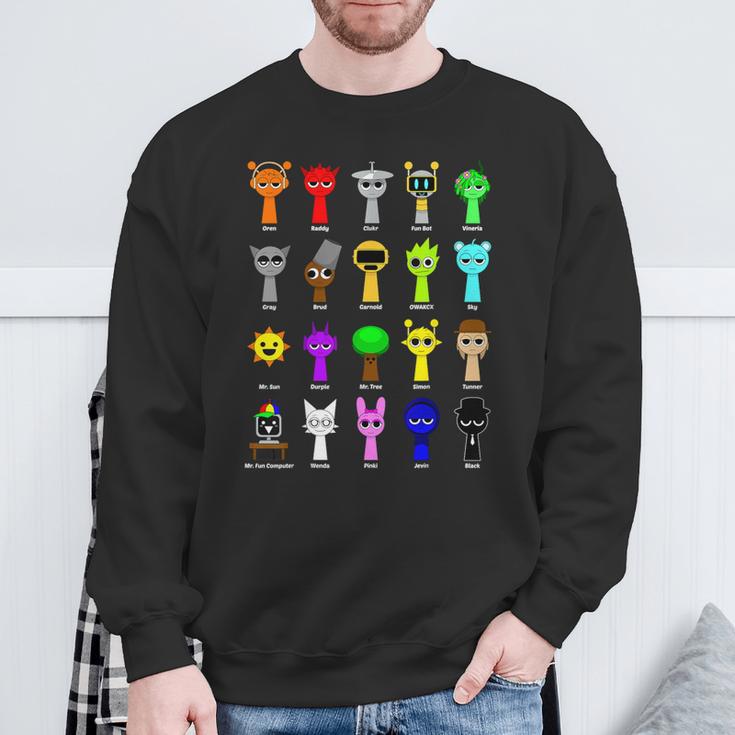 All My Sprunki Toys Sweatshirt Geschenke für alte Männer