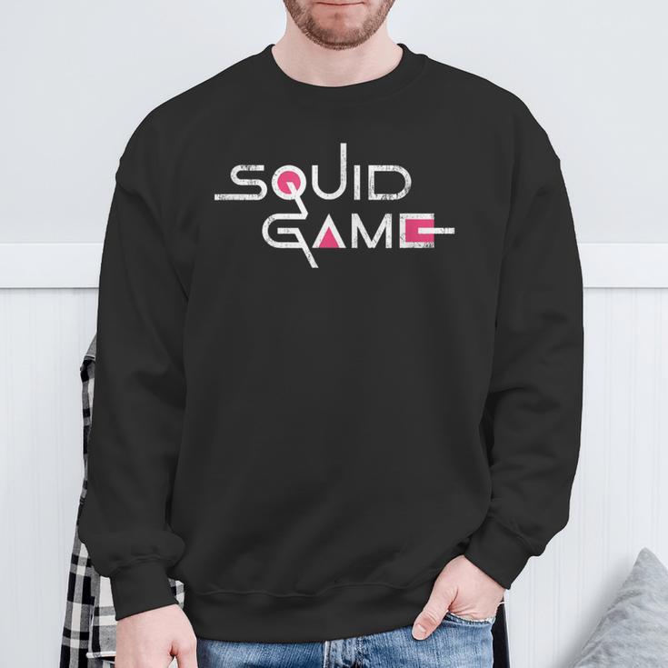 Squid Game Logo Sweatshirt Geschenke für alte Männer