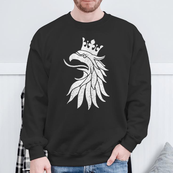 Sweden Flag Griffin Crest Sweatshirt Geschenke für alte Männer