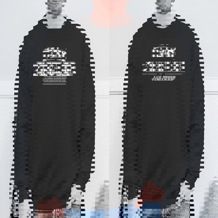 Team Ziegler Stolzer Familienname Nachname Geschenk Sweatshirt Geschenke für alte Männer