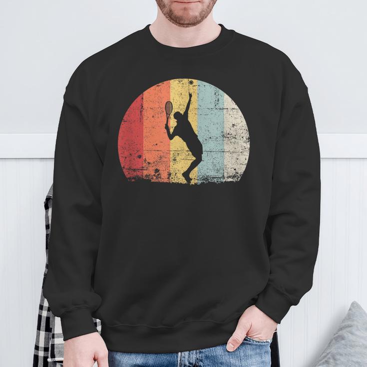 Tennisintage Tennis Player Retro Outfit Tennis S Sweatshirt Geschenke für alte Männer