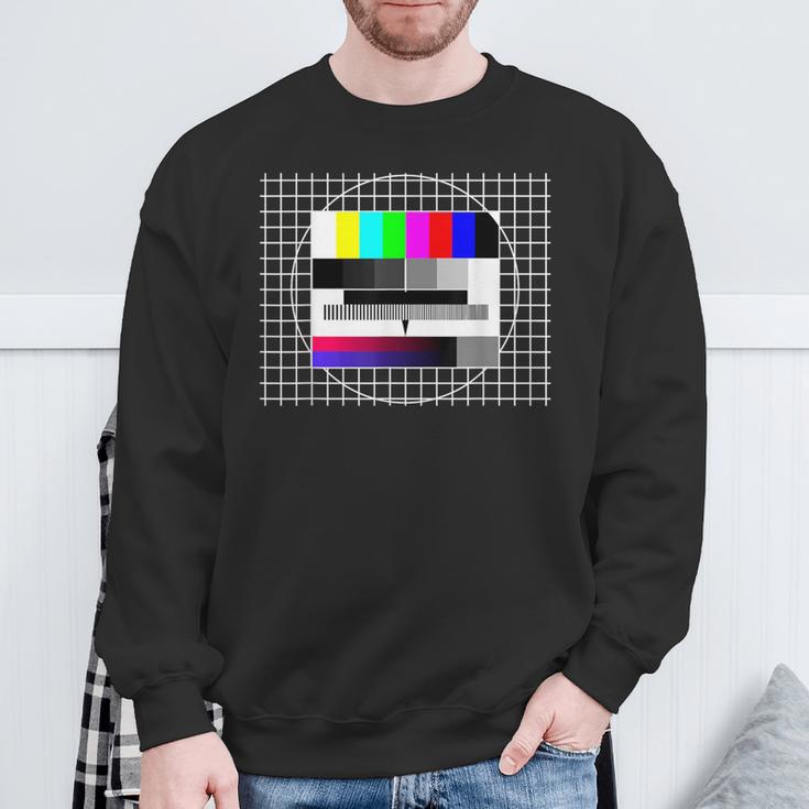 Test Image Retro Costume 80S 90S Partyintage Carnival Sweatshirt Geschenke für alte Männer