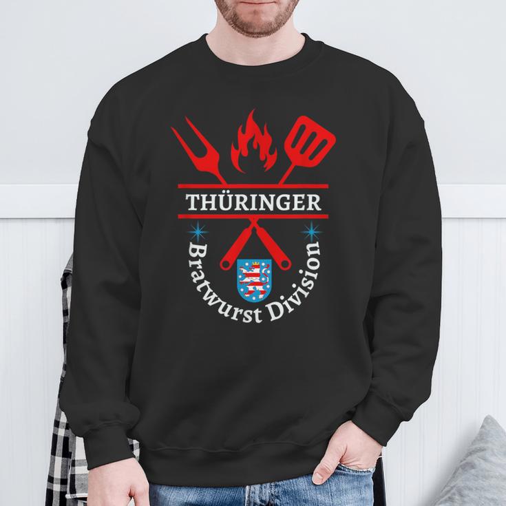 Thüringer Bratwurst Division Thuringia Bbq S Sweatshirt Geschenke für alte Männer