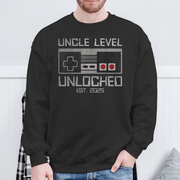 Unkel-Level 2025 Unlocked Step Up Uncle Sweatshirt Geschenke für alte Männer