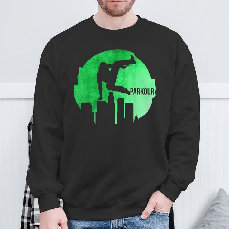 Urbanes Traceurs Parcour Pakour Free Running Motif Sweatshirt Geschenke für alte Männer