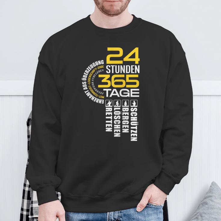 Voluntary Fire Brigade Fireman Fireman Sweatshirt Geschenke für alte Männer