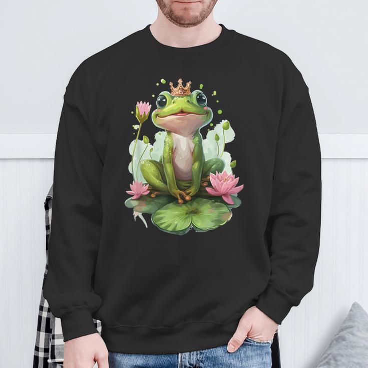 Vom Frosch Zum Prinz Sweatshirt Geschenke für alte Männer