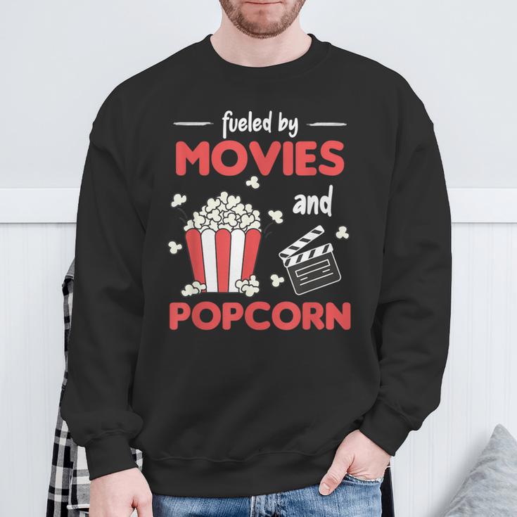 Von Films And Popcorn Cinema Evening Sweatshirt Geschenke für alte Männer