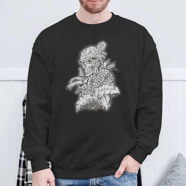 Zombieietnam War Us Army Soldieret Platoon Sweatshirt Geschenke für alte Männer