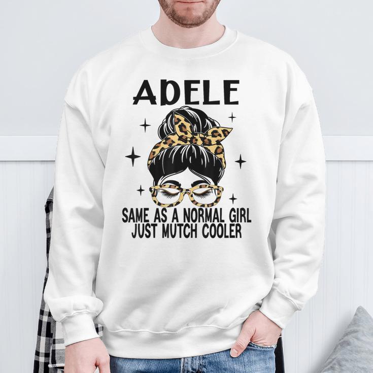 Adele Costume Cute Definition Personalised Name Adele Gray Sweatshirt Geschenke für alte Männer