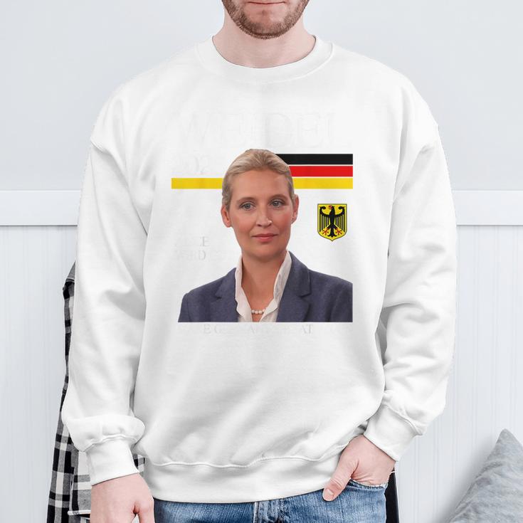 Alice Wird Gut Weidel 2025 Make Germany Great Again Blue Sweatshirt Geschenke für alte Männer