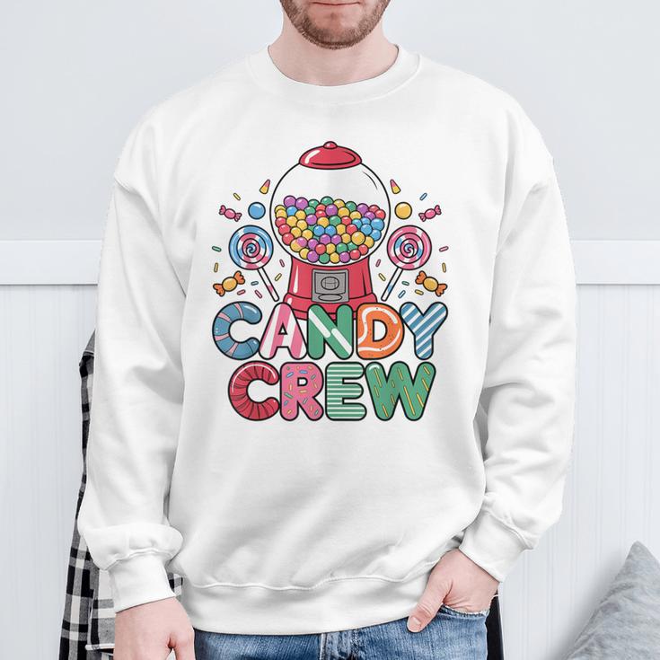 Candy Crew Colourful Candy Land Fun Candy Squad Sweatshirt Geschenke für alte Männer