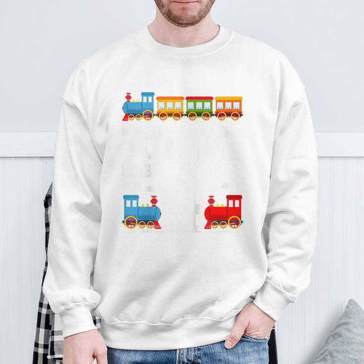 Children's 4Th Birthday Train 4 Years Boys Sweatshirt Geschenke für alte Männer