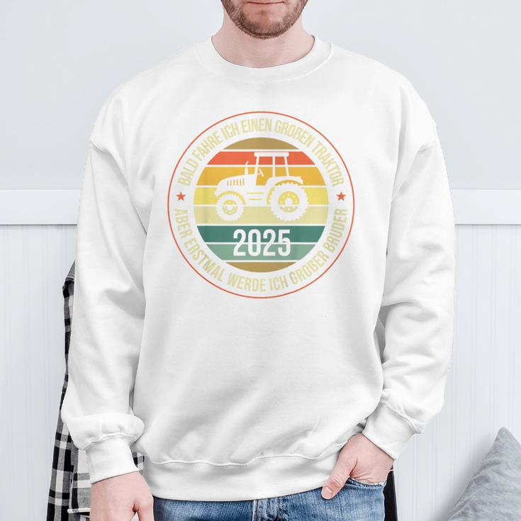 Children's Bald Fahre Ich Einen Großtractor Sweatshirt Geschenke für alte Männer