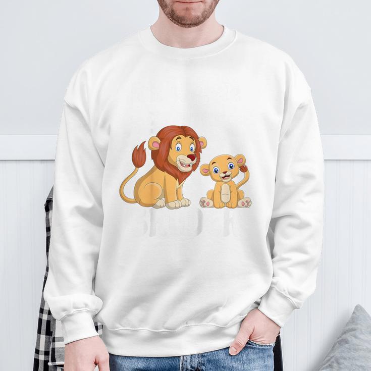 Children's Big Brother Boys Lion Sweatshirt Geschenke für alte Männer