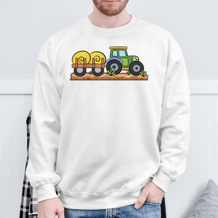 Children's Tractor Boysehicles Farm Sweatshirt Geschenke für alte Männer