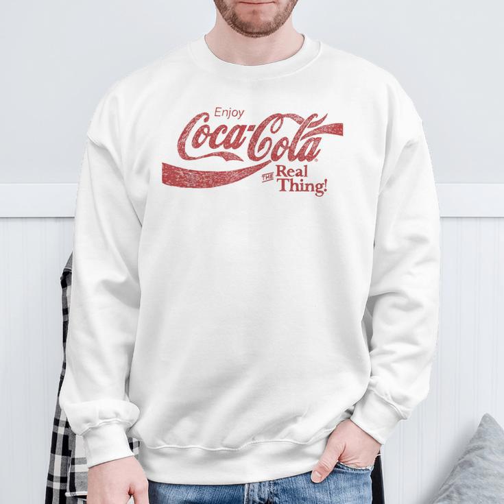 Coca Cola The True Blue Sweatshirt Geschenke für alte Männer