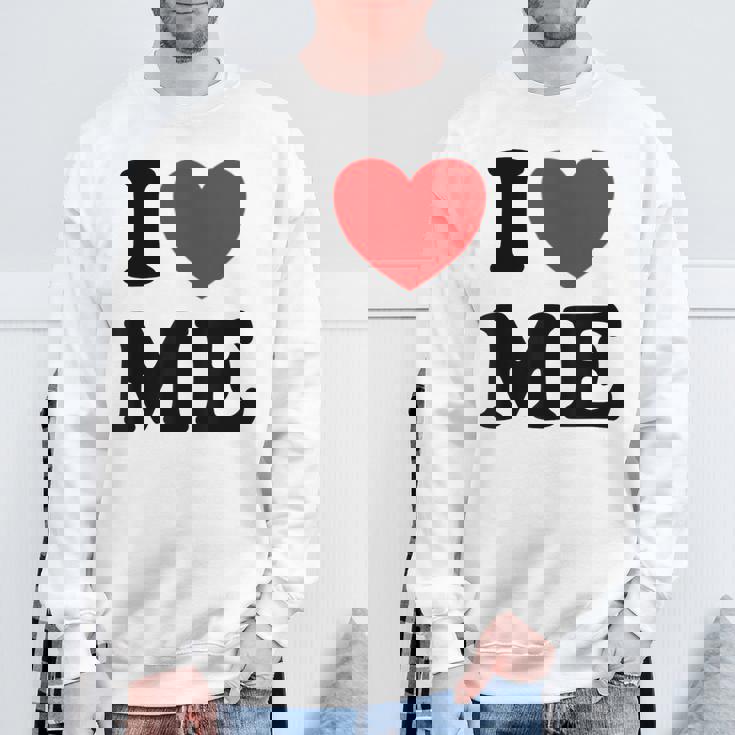Con Texto En Inglés I Love Me I Love Me Myself And I Camisa de entrenamiento Regalos para ancianos