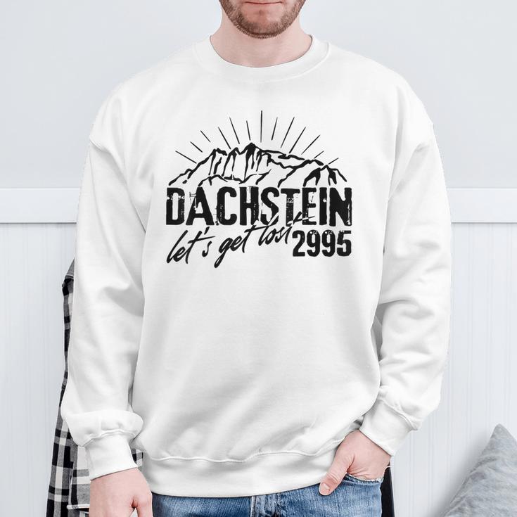 Dachstein Steiermark Austria Mountain Hiking Souvenir Sweatshirt Geschenke für alte Männer