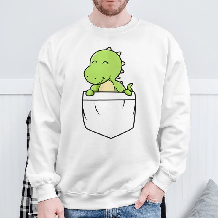 Dinosaur Dino Dinosaur Prehistoric T-Rex Sweatshirt Geschenke für alte Männer