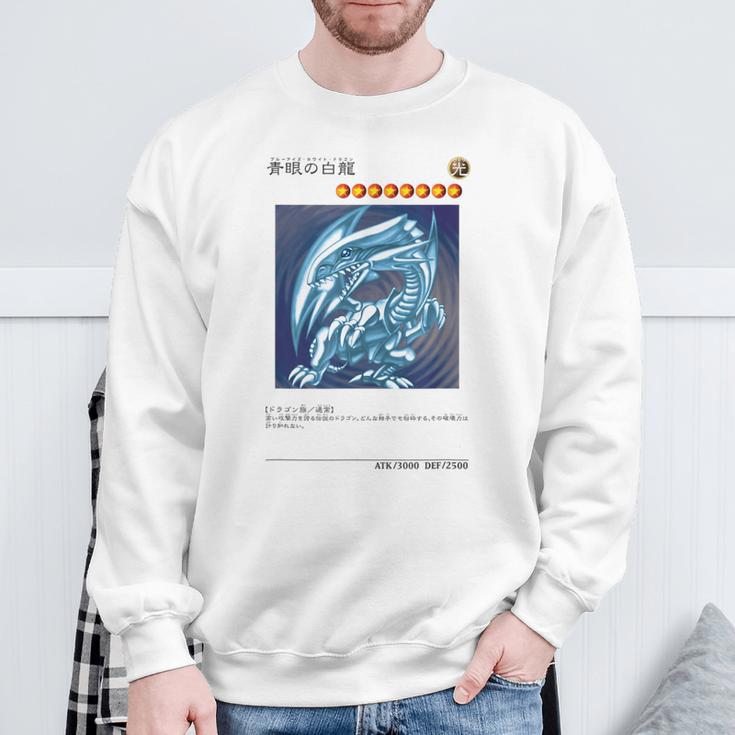 Dragon Logo Papl1444 Blue Sweatshirt Geschenke für alte Männer