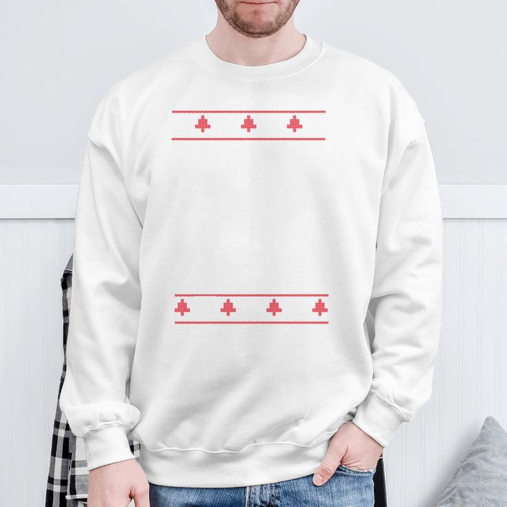 Dreaming Red Christmas Karl Marx Ugly Xmas Sweater Meme Sweatshirt Geschenke für alte Männer