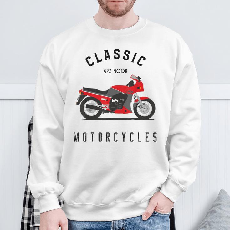 Gpz 900R Ninja Zx900a Motorcycle Biker Sweatshirt Geschenke für alte Männer