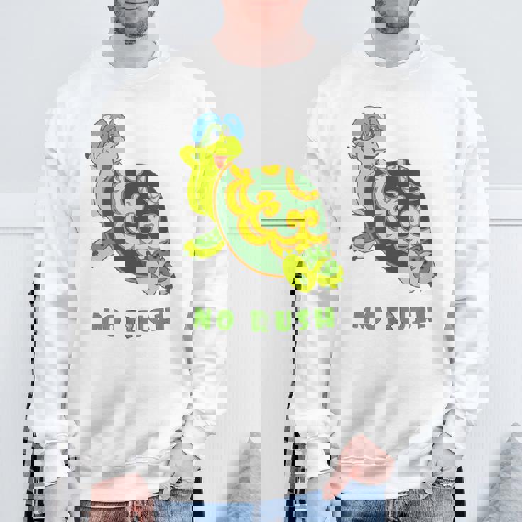 Humoristique Avec Inscription No Rush Motif Sweater e Cadeaux pour les vieillards