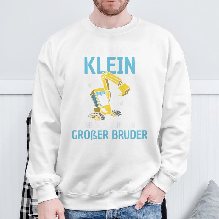 Ich Bin Noch Klein Aber Schon Ein Großer Bruder Sweatshirt Geschenke für alte Männer