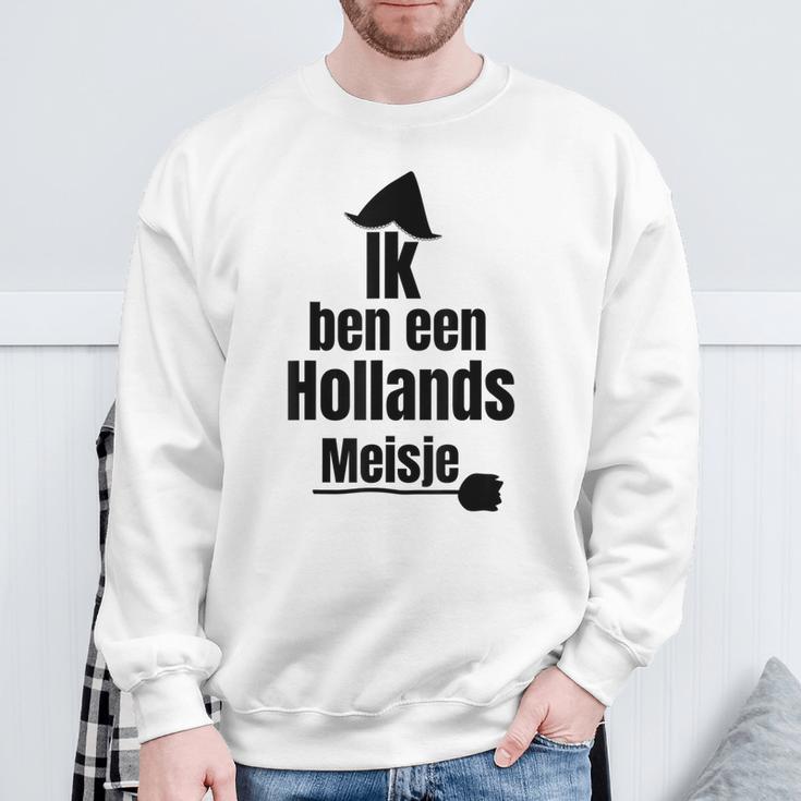 Ik Ben Een Hollands Meisje Holland Costume Carnival Cologne Sweatshirt Geschenke für alte Männer