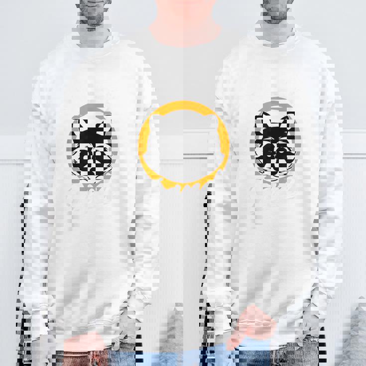 It's Called Trash Can Not Trash Cannot Raccoon Sweatshirt Gifts for Old Men
