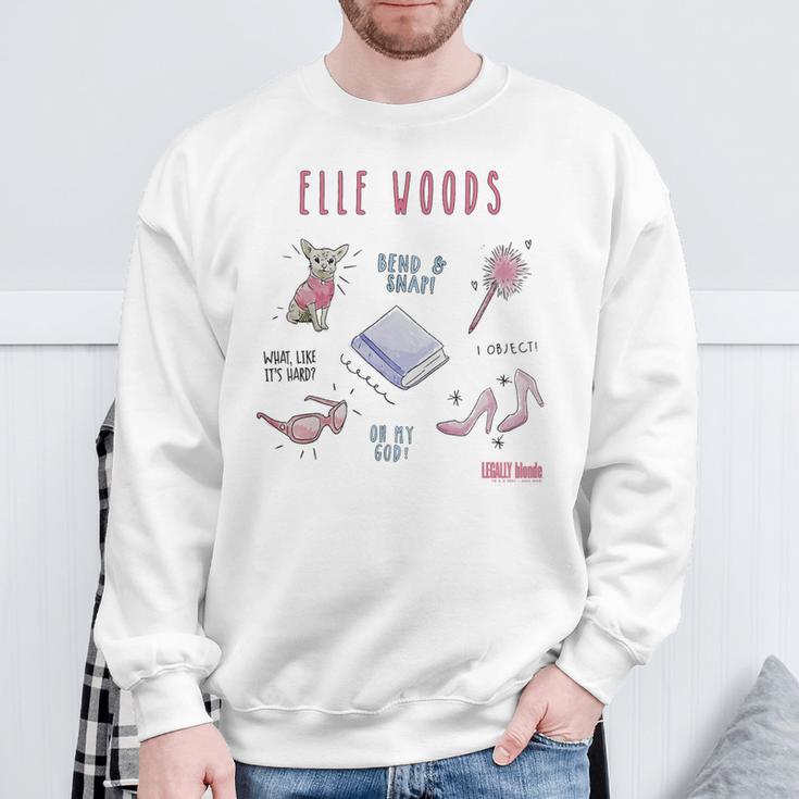 Legally Blonde Elle Woods Sketches Sweatshirt Geschenke für alte Männer