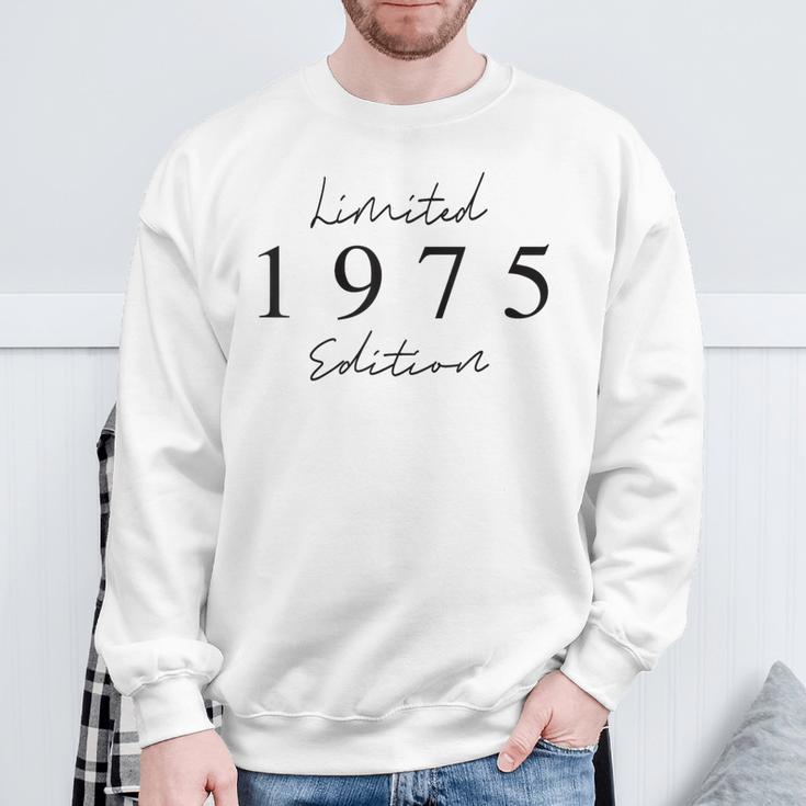 Limited Edition 1975 Birthday 1975 Born 1975Intage Blue Sweatshirt Geschenke für alte Männer